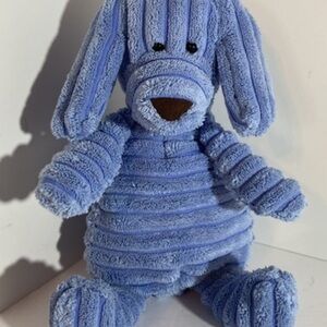 Jellycat Blue Plush Dog Toy